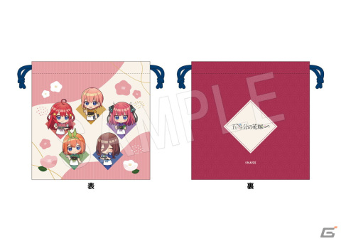 TVスペシャルアニメ「五等分の花嫁∽」のコラボカフェが渋谷で1月12日より開催！ウェイトレス姿の五つ子たちの新作グッズが登場の画像12