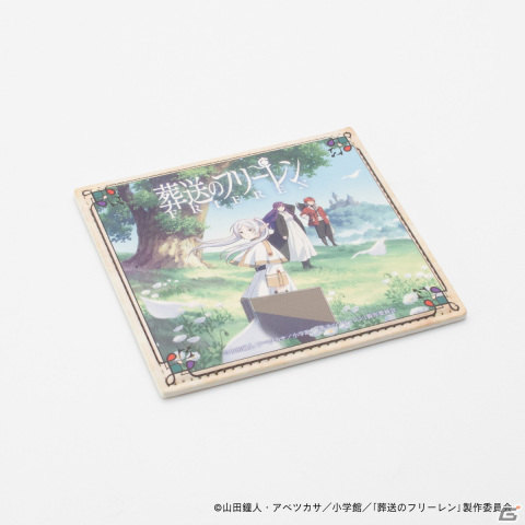アニメ「葬送のフリーレン」痛印の受注受付が12月26日より開始！コースター、手帳型iPhoneケース、壁掛け時計などのグッズも登場の画像6
