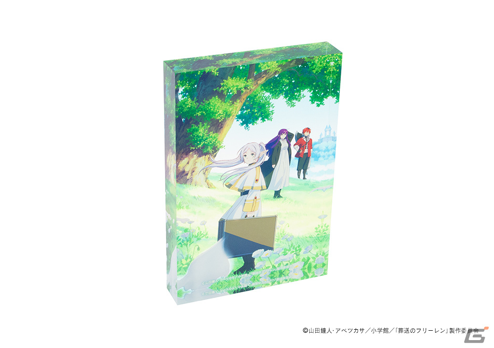アニメ「葬送のフリーレン」痛印の受注受付が12月26日より開始！コースター、手帳型iPhoneケース、壁掛け時計などのグッズも登場の画像