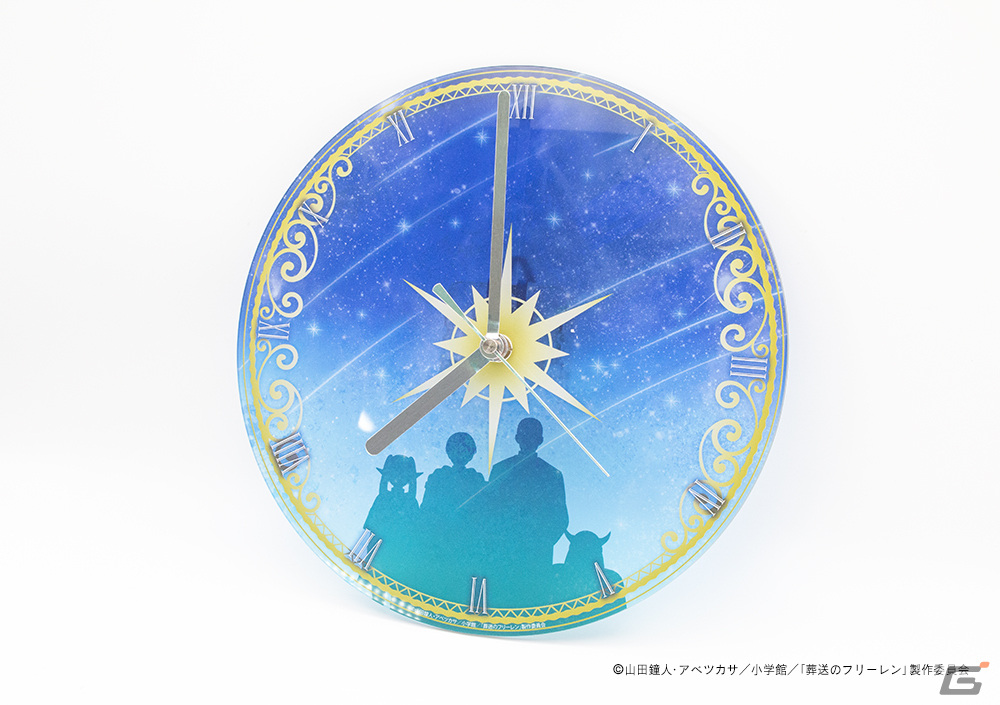 アニメ「葬送のフリーレン」痛印の受注受付が12月26日より開始！コースター、手帳型iPhoneケース、壁掛け時計などのグッズも登場の画像