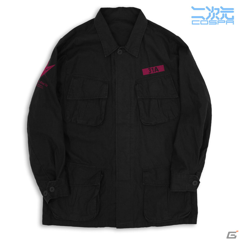 「ヘブバン」限定100着の「31A 部隊ロゴ ファティーグジャケット」が登場！「勝ち確です」や「でゲス」など台詞デザインのラージトートもの画像4