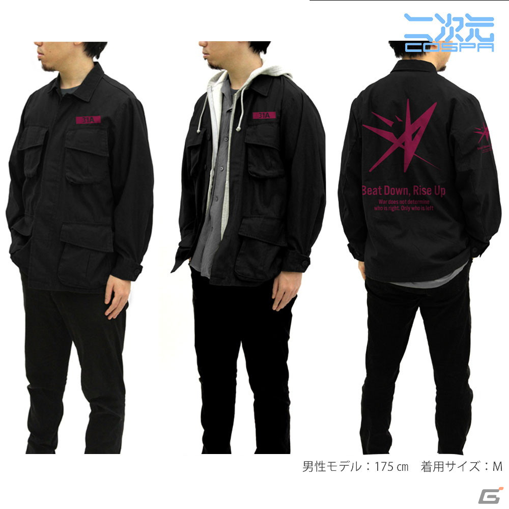 「ヘブバン」限定100着の「31A 部隊ロゴ ファティーグジャケット」が登場！「勝ち確です」や「でゲス」など台詞デザインのラージトートもの画像9