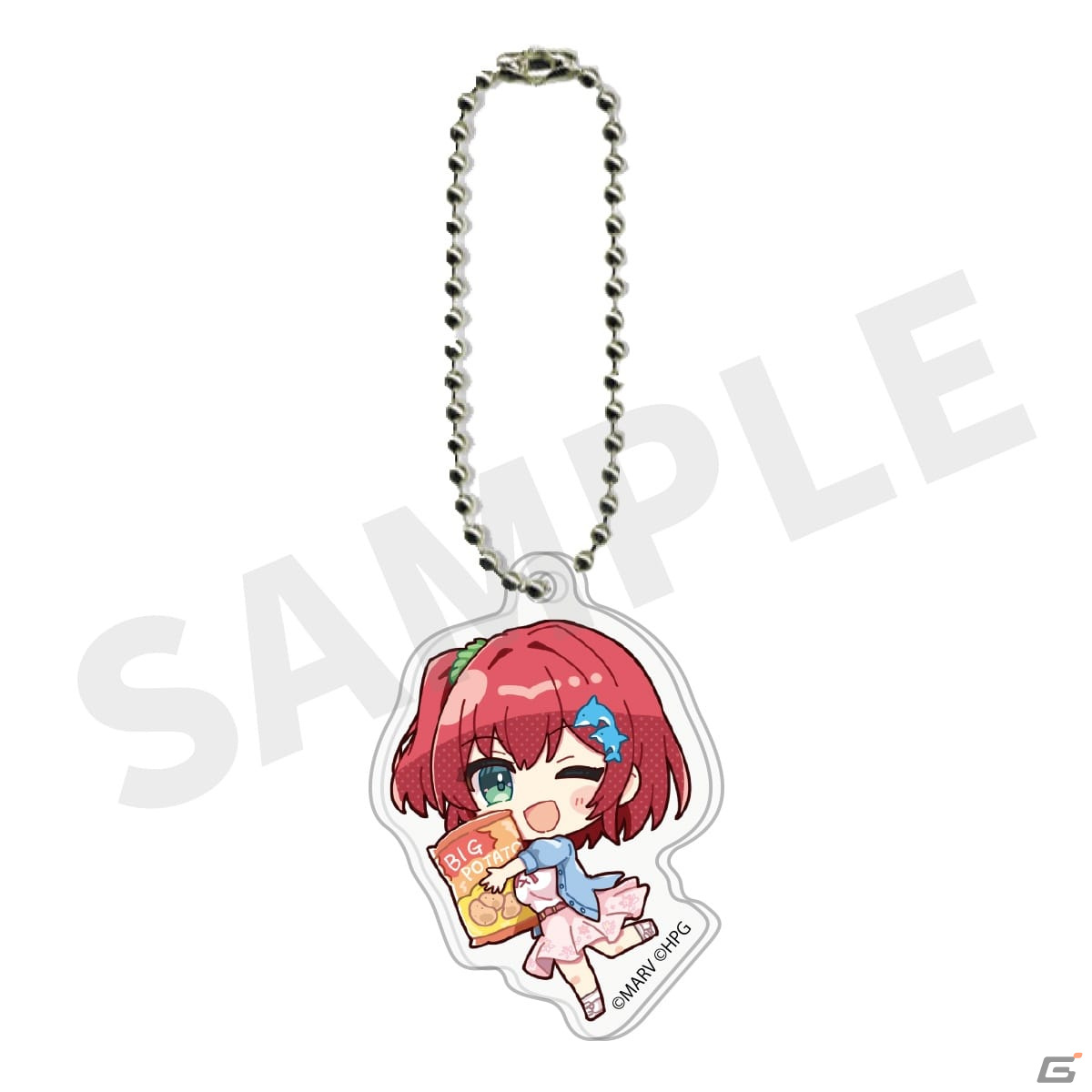 「ドルフィンウェーブ」とヴィレッジヴァンガードのコラボグッズが登場!アクリルキーホルダーや缶バッジなどがラインナップの画像
