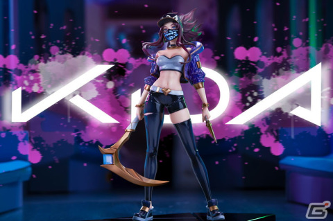 「リーグ・オブ・レジェンド」アカリがバーチャルガールズグループ「K/DA」の姿で1/7スケールフィギュア化！の画像12
