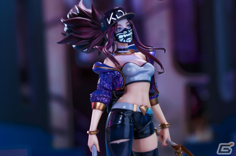 「リーグ・オブ・レジェンド」アカリがバーチャルガールズグループ「K/DA」の姿で1/7スケールフィギュア化！の画像14