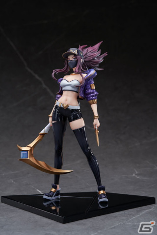 「リーグ・オブ・レジェンド」アカリがバーチャルガールズグループ「K/DA」の姿で1/7スケールフィギュア化!の画像
