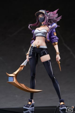 「リーグ・オブ・レジェンド」アカリがバーチャルガールズグループ「K/DA」の姿で1/7スケールフィギュア化!の画像
