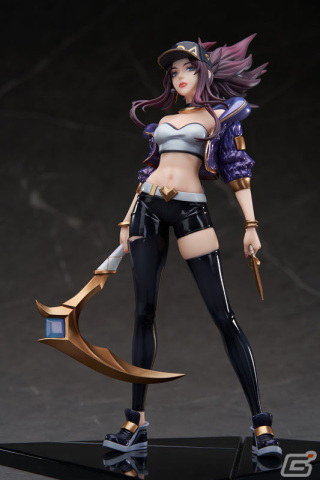 「リーグ・オブ・レジェンド」アカリがバーチャルガールズグループ「K/DA」の姿で1/7スケールフィギュア化!の画像