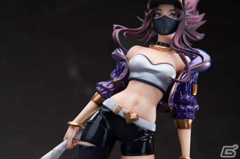 「リーグ・オブ・レジェンド」アカリがバーチャルガールズグループ「K/DA」の姿で1/7スケールフィギュア化！の画像9