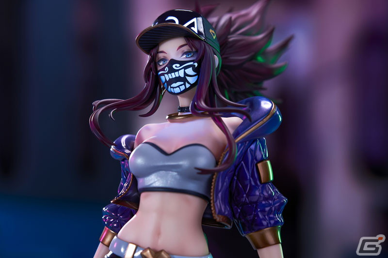 「リーグ・オブ・レジェンド」アカリがバーチャルガールズグループ「K/DA」の姿で1/7スケールフィギュア化!の画像