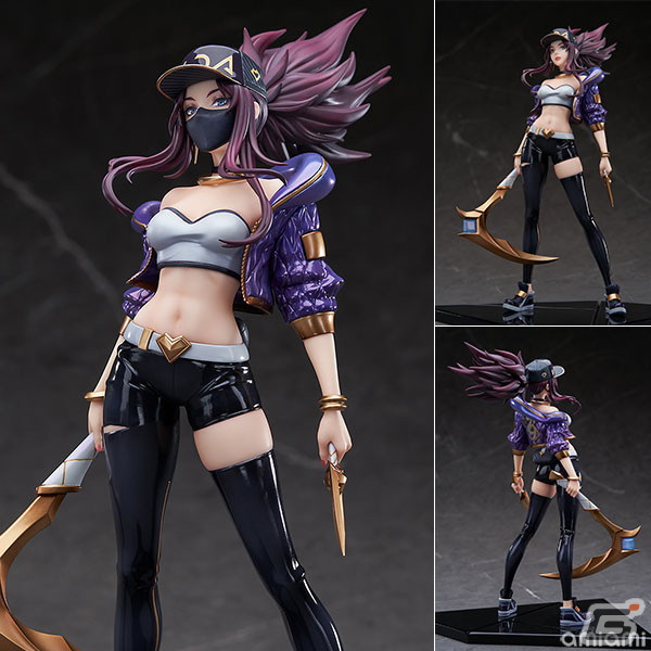 「リーグ・オブ・レジェンド」アカリがバーチャルガールズグループ「K/DA」の姿で1/7スケールフィギュア化!の画像