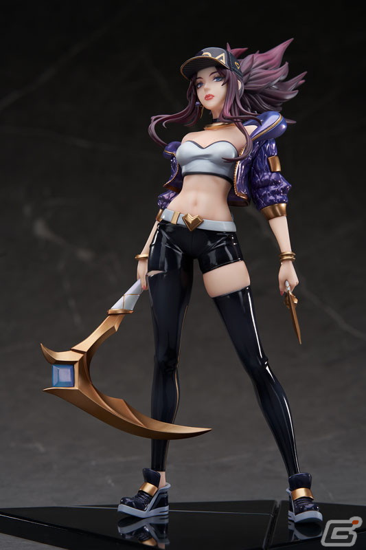 「リーグ・オブ・レジェンド」アカリがバーチャルガールズグループ「K/DA」の姿で1/7スケールフィギュア化！の画像6