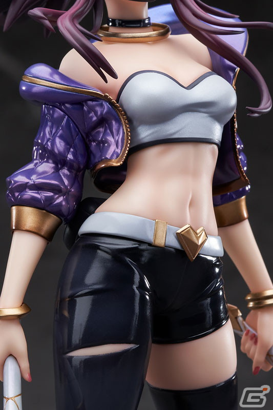 「リーグ・オブ・レジェンド」アカリがバーチャルガールズグループ「K/DA」の姿で1/7スケールフィギュア化！の画像7