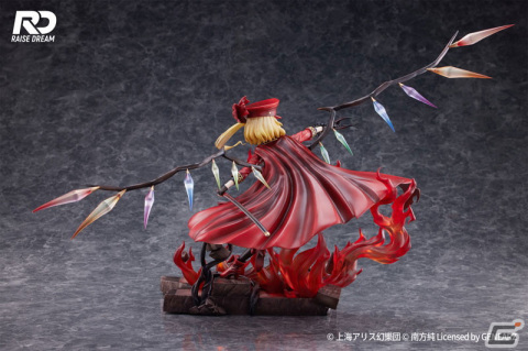 「東方Project」よりフランドール・スカーレットとレミリア・スカーレットの軍服Ver.が南方純氏の描き下ろしイラストを元に立体化！の画像5