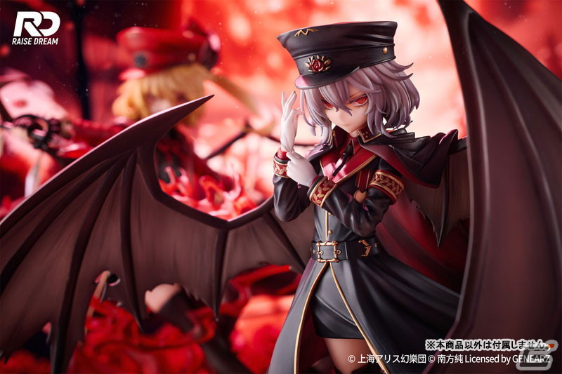 「東方Project」よりフランドール・スカーレットとレミリア・スカーレットの軍服Ver.が南方純氏の描き下ろしイラストを元に立体化！の画像