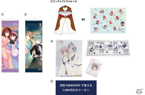 工画堂スタジオの新作が2024年に始動！「トリスティア」などのグッズが入った福袋も12月28日よりオムニショップで販売の画像5
