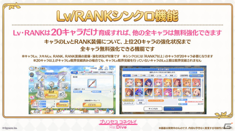 「プリンセスコネクト！Re:Dive」6周年に向けた大型アップデートが決定！「属性」の追加、Lv/RANKシンクロ機能実装などの画像13