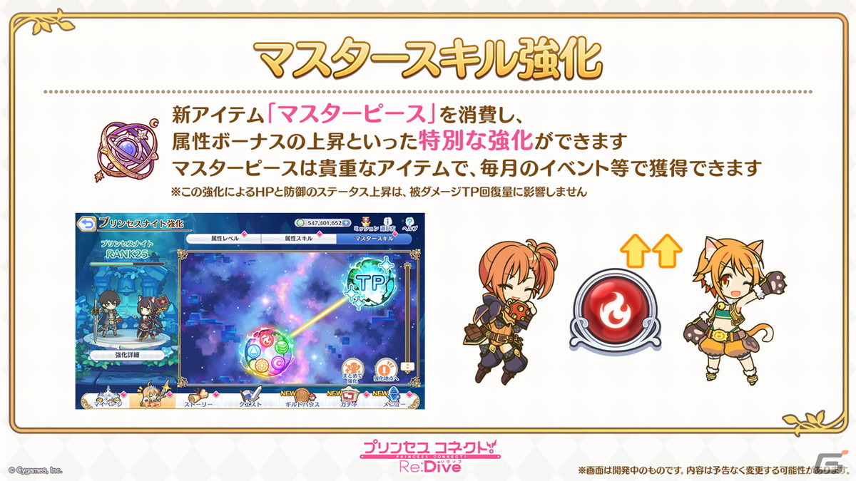 「プリンセスコネクト!Re:Dive」6周年に向けた大型アップデートが決定!「属性」の追加、Lv/RANKシンクロ機能実装などの画像