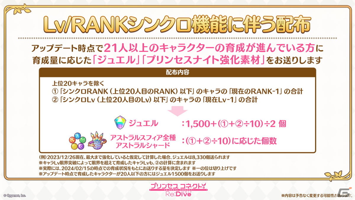 「プリンセスコネクト!Re:Dive」6周年に向けた大型アップデートが決定!「属性」の追加、Lv/RANKシンクロ機能実装などの画像