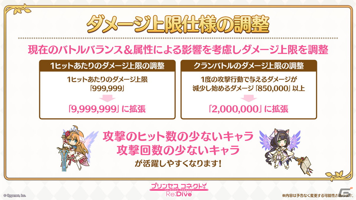 「プリンセスコネクト!Re:Dive」6周年に向けた大型アップデートが決定!「属性」の追加、Lv/RANKシンクロ機能実装などの画像