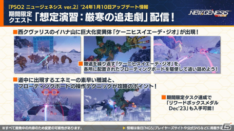 「PSO2 ニュージェネシス」1月17日スタートの「七つの大罪 憤怒の審判」コラボ詳細や2024年前半のロードマップが公開！の画像11