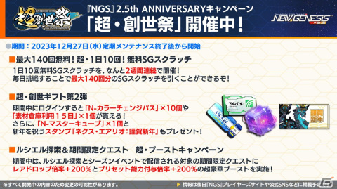 「PSO2 ニュージェネシス」1月17日スタートの「七つの大罪 憤怒の審判」コラボ詳細や2024年前半のロードマップが公開！の画像3