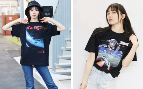 「ハイドライド」「レリクス」のパーカーと「ザナック」「ディーヴァ」のTシャツが登場！