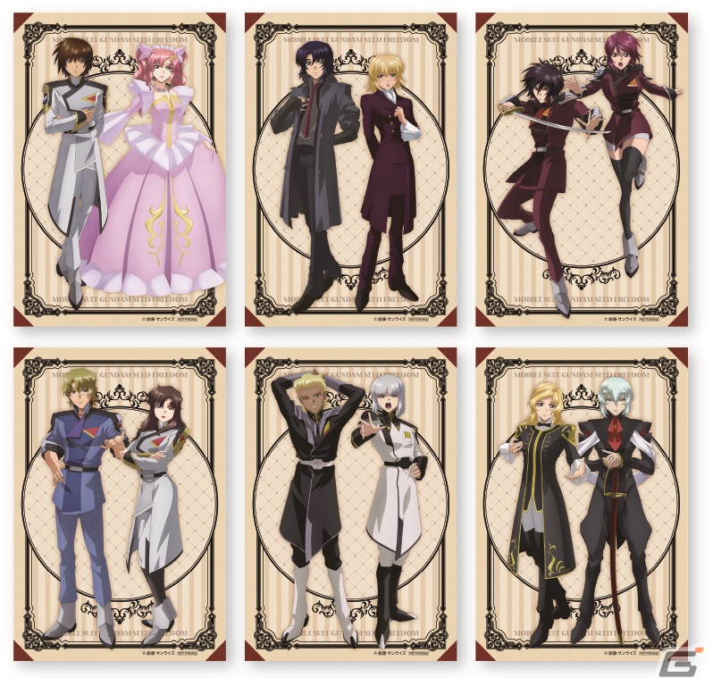 ナムコ限定イラストシート（全6種）