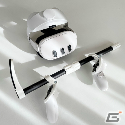 VRガンシューティング用アクセサリー「GUNFACE」のMeta Quest3モデルが発売！コントローラーを固定してより正確なエイムが可能にの画像1