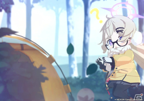 「ブルアカ」★3ハレ(キャンプ)と★3コタマ(キャンプ)が登場!ヴェリタス一同が山に挑戦するイベント「(電脳)新春行進曲」を開催の画像
