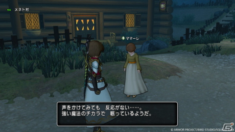 「ドラゴンクエストX　未来への扉とまどろみの少女　オンライン」果ての大地ゼニアスにある「メネト村」と村の異変に立ち向かうキャラクターを紹介！の画像5