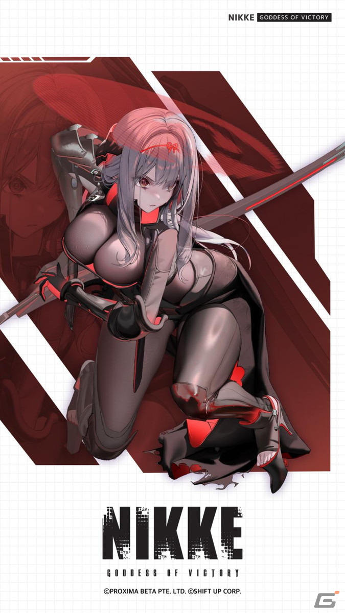 勝利の女神：NIKKE」新ニケ・紅蓮：ブラックシャドウが登場！新年
