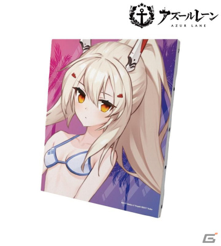 「アズレン」綾波、島風、チェシャー、能代、長門の描き起こし水着ver.イラストによるトレーディングスタンド付き色紙など4アイテムが登場！の画像8