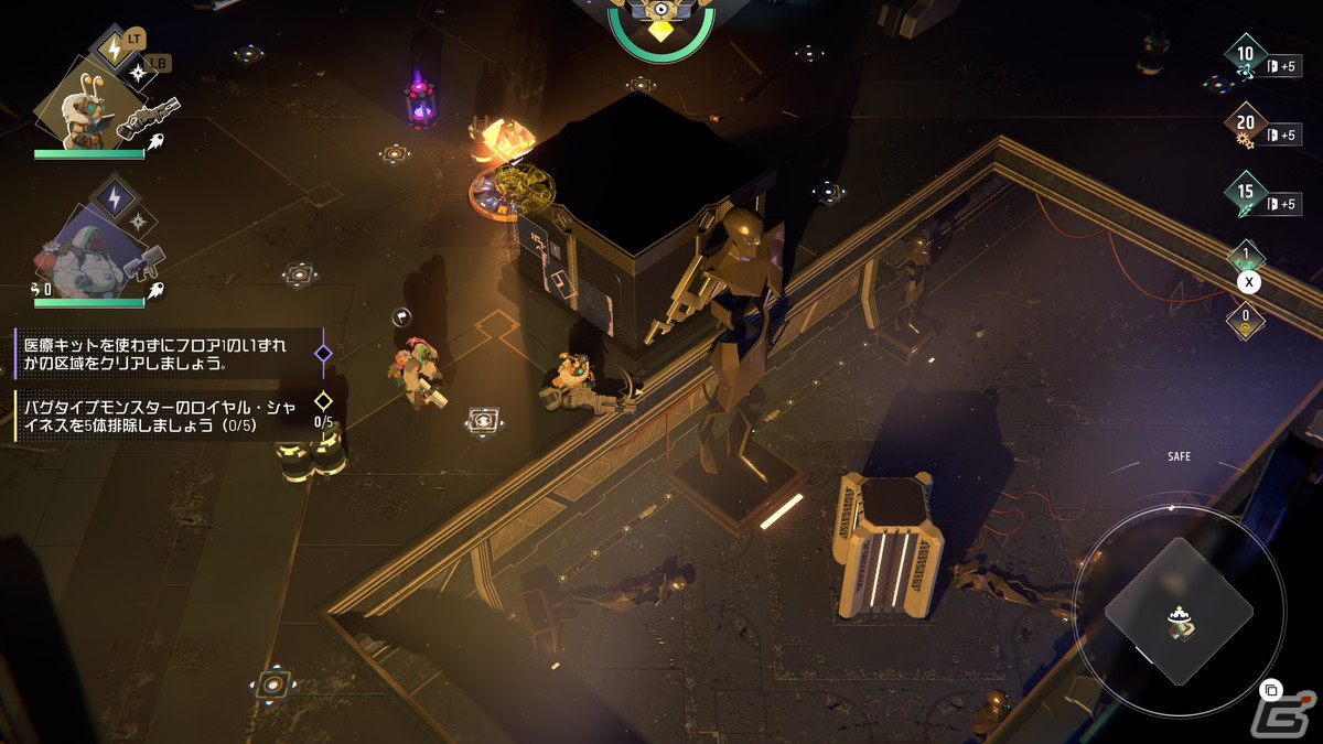 「ENDLESS Dungeon」ヒーローたちの探索の拠点となる「ロビー」の機能と謎めいた宇宙ステーションに存在するダンジョンを紹介!の画像