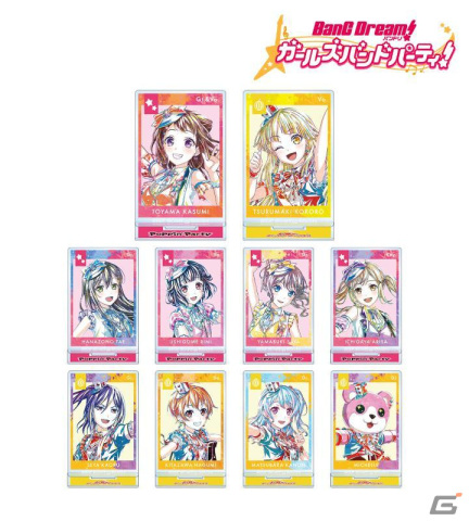 「ガルパ」トレーディング Ani-Art 第5弾 アクリルスタンドや各バンドのイラストが描き起こされたモバイルバッテリーなど7商品が登場！の画像1