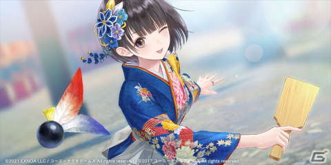 「ブルリフ燦」で正月イベント「新春！みこみこ潜入捜査」が開催！晴れ着姿の日菜子と巫女服のアレシアが登場の画像5