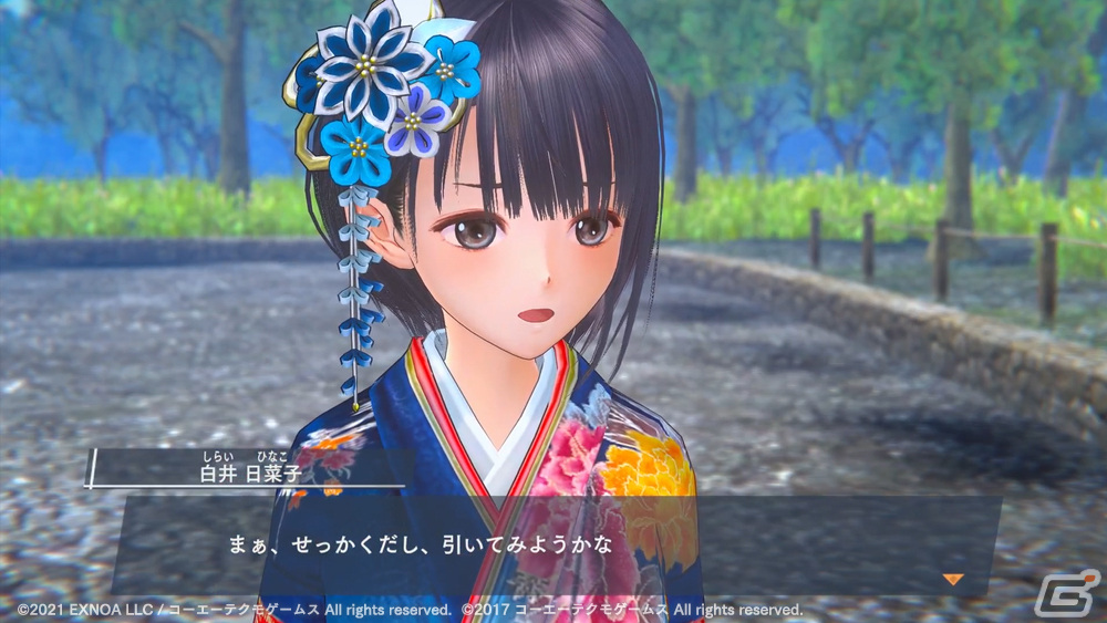 「ブルリフ燦」で正月イベント「新春！みこみこ潜入捜査」が開催！晴れ着姿の日菜子と巫女服のアレシアが登場の画像