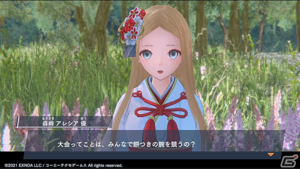 「ブルリフ燦」で正月イベント「新春！みこみこ潜入捜査」が開催！晴れ着姿の日菜子と巫女服のアレシアが登場の画像