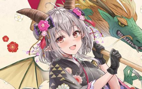 「ごまおつ」聖霊石54,900個が当たる「ロトくじキャンペーン」が開催！“辰年”衣装のリゼル、ロザリー、カレンも登場