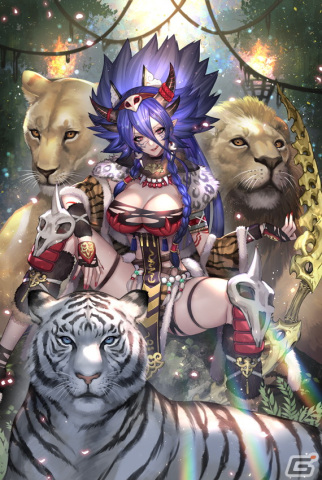 遊戯の世界《密林の女王》ズイハ 弓使い(弓)