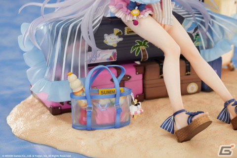 ブルアカ」可憐な水着姿のアズサをフィギュア化！顔パーツの