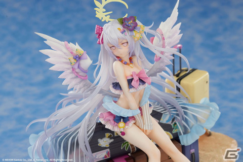 「ブルアカ」可憐な水着姿のアズサをフィギュア化！顔パーツの差し替えでジト目も再現可能の画像12