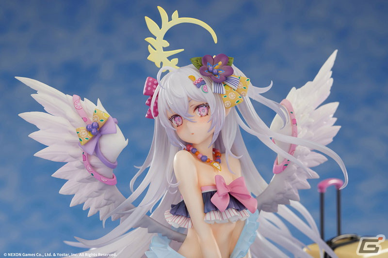 ブルアカ」可憐な水着姿のアズサをフィギュア化！顔パーツの
