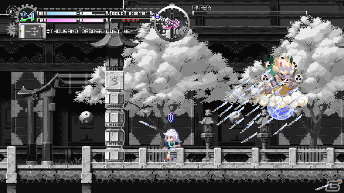 東方二次創作2D探索型アクション「Touhou Luna Nights」お正月が終わってほしくない……なら時間を止めてダンジョン探索はいかが?【年末年始企画】の画像