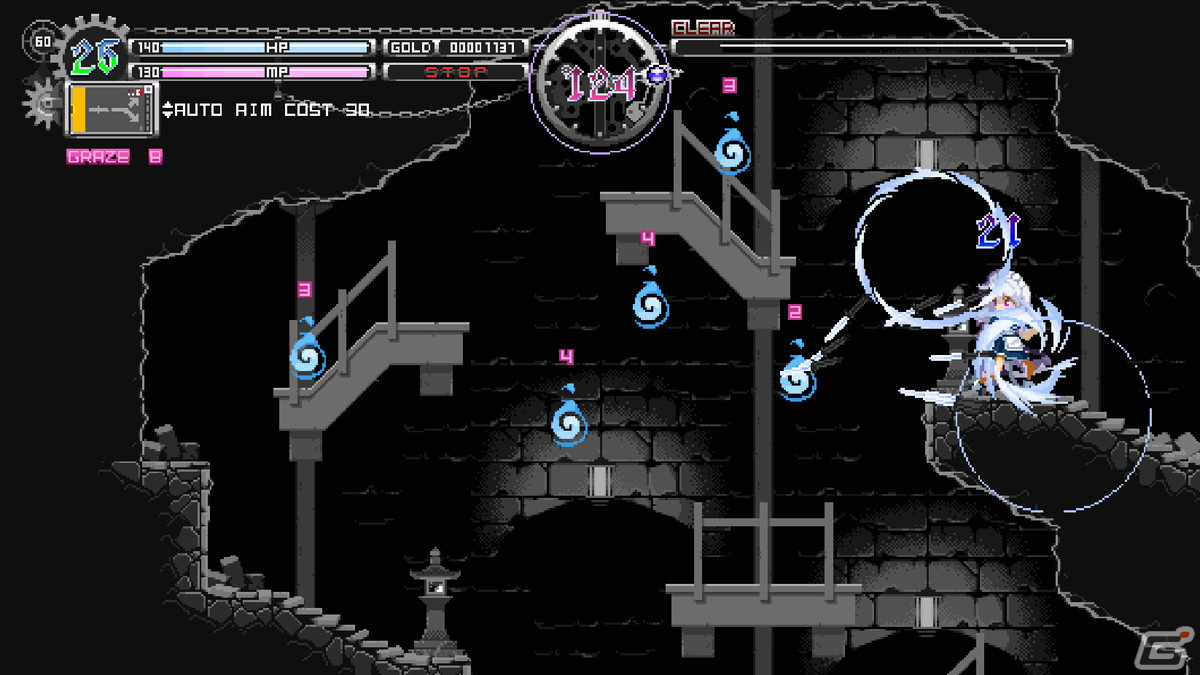 東方二次創作2D探索型アクション「Touhou Luna Nights」お正月が終わってほしくない……なら時間を止めてダンジョン探索はいかが?【年末年始企画】の画像