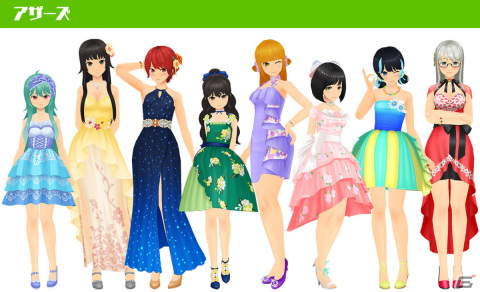 「スクスト2」女の子38人分の新春限定コスチューム「カクテルドレス 2024」が登場！1,000ステラコインなどのアイテムが入ったプレゼントもの画像8
