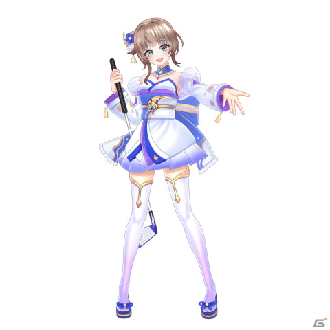 「白猫GOLF」2024年最初の新ゴルファーは「エクセリア（CV：丹下桜）」！サイン色紙が当たるキャンペーンもの画像3