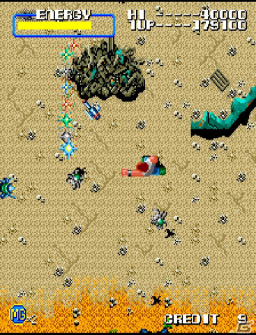 1986年発売のACT「アーケードアーカイブス マイティガイ」が1月4日に配信!強力なサイコガン攻撃で敵を討ての画像