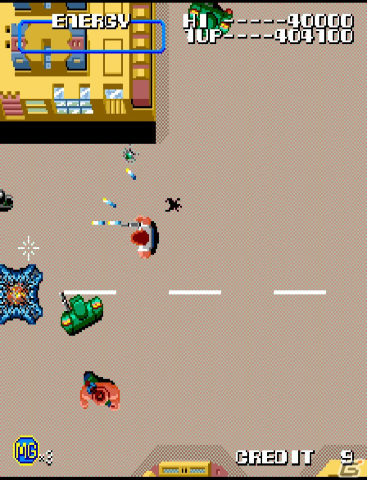 1986年発売のACT「アーケードアーカイブス マイティガイ」が1月4日に配信!強力なサイコガン攻撃で敵を討ての画像