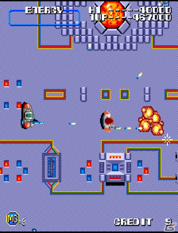 1986年発売のACT「アーケードアーカイブス マイティガイ」が1月4日に配信!強力なサイコガン攻撃で敵を討ての画像